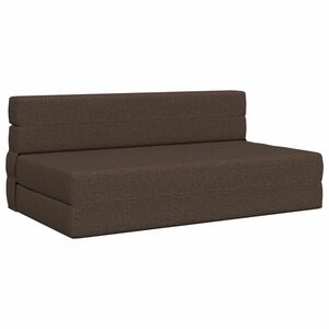 vidaXL Vouwbare Bankbed Taupe 152 x 86,5 x 60 cm Stof