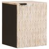 vidaXL Badkamer Hangkast Wit 38 x 33 x 48 cm Massief Mango Hout