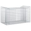 vidaXL Gabion Verhoogd Bed 50 x 100 x 60 cm Gegalvaniseerd staal