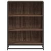 vidaXL Boekenkast 80,5x35x107,5 cm bewerkt hout bruin eikenkleur