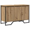vidaXL Badkamertenk te kast Artisan Eiken 91 x 35 x 60 cm Bewerkt hout