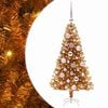 vidaXL Kerstboom Goud 120 cm PET
