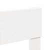 vidaXL Bedframe zonder matras massief grenenhout wit 200x200 cm
