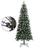 vidaXL Kunstkerstboom met standaard 180 cm PVC groen