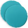 vidaXL Kussensloop 2 pcs HEERLEN Turquoise &Oslash; 50 cm Polyester