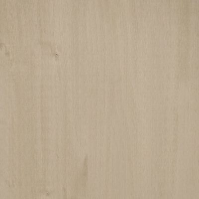 vidaXL Dressoir HAMAR 113x40x80 cm massief grenenhout honingbruin