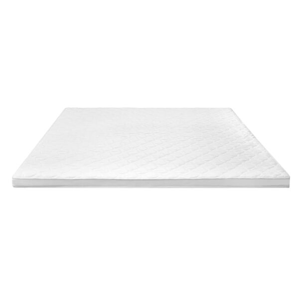 vidaXL Topmatras ei-profiel 6 cm koudschuim 180x200 cm