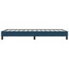 vidaXL Bedframe zonder matras 80x210 cm fluweel donkerblauw