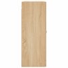 vidaXL Wandkast 69,5x34x90 cm bewerkt hout sonoma eikenkleurig