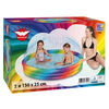 Happy People Zwembad met sproeier 150x25 cm regenboog