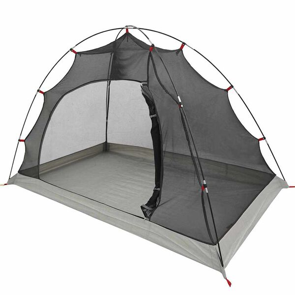 vidaXL Tent met dak Anders Grijs en zwart 236 x 108 x 120 cm