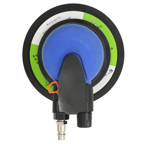 vidaXL Pneumatische vlakschuurmachine 150 mm