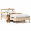 vidaXL Bedframe zonder matras massief grenenhout 75x190 cm