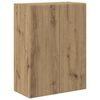 vidaXL TV-wandkast 59,5 x 31 x 80 cm Artisan Eiken Bewerkt hout