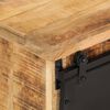 vidaXL Dressoir 80x30x55 cm massief ruw mangohout