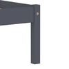 vidaXL Bedframe massief grenenhout grijs 140x200 cm