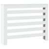 vidaXL Radiatorafdekking Wit 104 x 20 x 82 cm Bewerkt hout