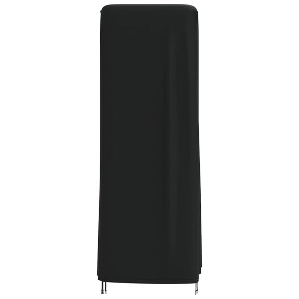 vidaXL Hoes voor tafeltennistafel 165x70x185 cm 420D oxford stof zwart