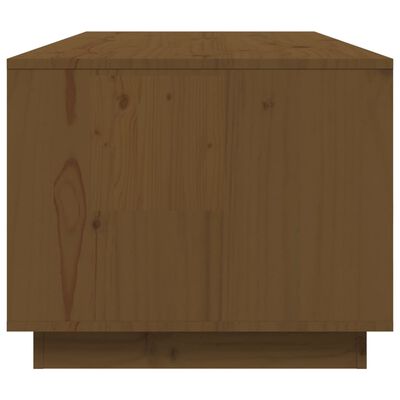 vidaXL Salontafel 100x50x41 cm massief grenenhout honingbruin