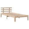 vidaXL Bedframe met lades massief grenenhout 75x190 cm