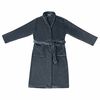 vidaXL Badjas zonder Kap Marineblauw l Flanel