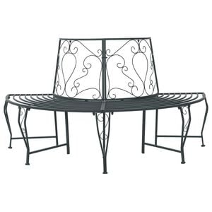 vidaXL Boom bank 4-Aantal zitplaatsen 160 x 80 x 89 cm Staal