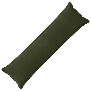 vidaXL Kussensloop HOUTEN Groen 40 x 145 cm Microfiber Fleece