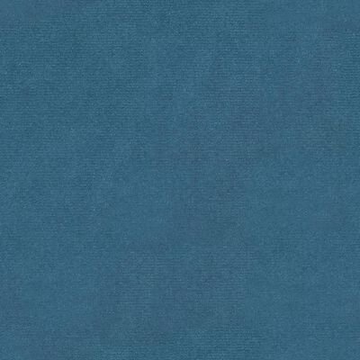 vidaXL Eetkamerstoel 54x56x96,5 cm fluweel blauw