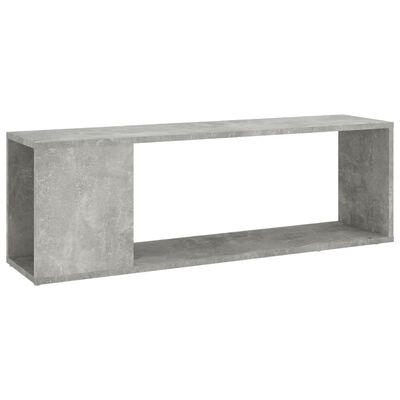 vidaXL Tv-meubel 100x24x32 cm spaanplaat betongrijs