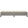 vidaXL Bedframe zonder matras 90x190 cm fluweel lichtgrijs