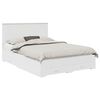 vidaXL Bedframe met lade met hoofdeinde Wit 160 x 200 cm Bewerkt hout