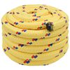 vidaXL Multifunctioneel gebruikstouw 30 mm 10 m Geel PP