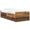 vidaXL Bedframe Oud hout Bewerkt hout