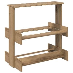 vidaXL Biljartkeu standaard Bewerkt hout 60 x 35 x 60 cm