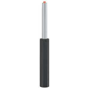 vidaXL Kantoorstoel gascilinder Zwart 307-447 mm IJzer