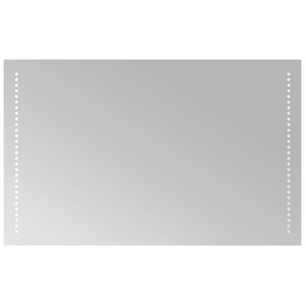 vidaXL Badkamerspiegel LED 80x50 cm