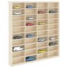 Muurdisplaykast met plank Beige 40 x 4,5 x 43 cm Bewerkt hout