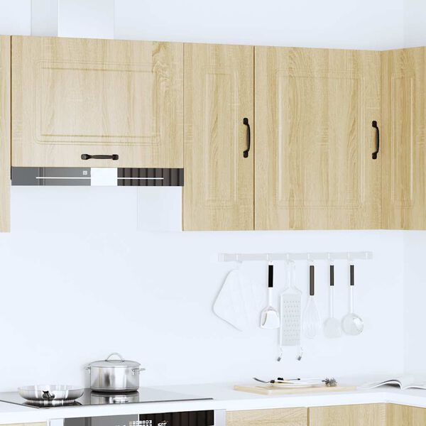 vidaXL Keukenbovenkast Kalmar bewerkt hout sonoma eikenkleurig