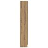 vidaXL Hoge kast 82,5x30,5x185 cm bewerkt hout artisanaal eikenkleur