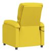 vidaXL Sta-op-massagestoel stof lichtgeel