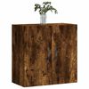 vidaXL Wandkast 60x31x60 cm bewerkt hout gerookt eikenkleurig