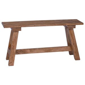 vidaXL Bank Naturel 92 x 23,5 x 45,5 cm Massief mahoniehout