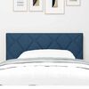 vidaXL Hoofdbord met hoofdeinde Blauw 90 cm Nep Leer