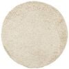 vidaXL Vloerkleed PAMPLONA shaggy hoogpolig modern &Oslash; 160 cm goudkleur