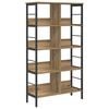vidaXL Boekenkast 8-laags 82 x 32 x 144,5 cm Bewerkt hout