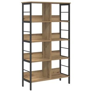 vidaXL Boekenkast 8-laags 82 x 32 x 144,5 cm Bewerkt hout