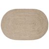 vidaXL Vloerkleden Wit 100 x 152 cm Jute