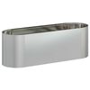 vidaXL Verhoogd Tuinbed Gegalvaniseerd staal 120 x 40 x 40 cm