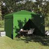 vidaXL Pop-up Luifel Tent Groen 300 x 300 cm Stof