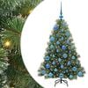 vidaXL Kunstkerstboom met 150 LED met standaard Groen 120 cm PE en PVC